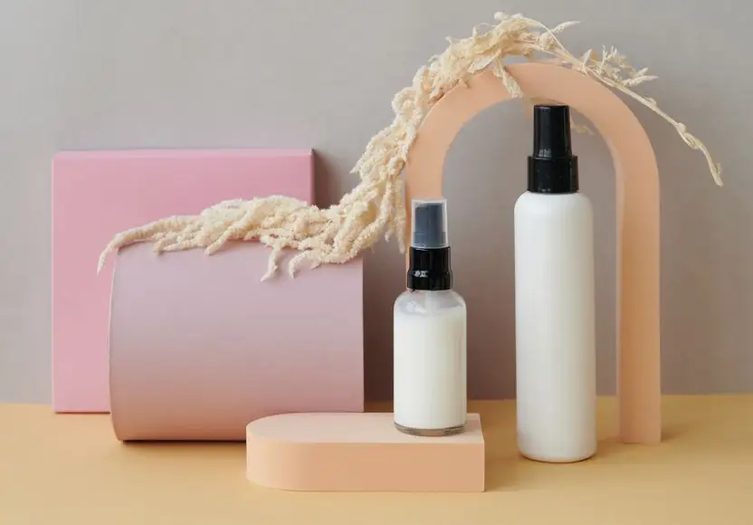 Korean skincare routine in progress